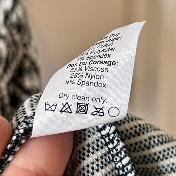 MADEWELL Ponte Diamond Jacquard Knit Sleeveless Dress—SZ. XS - Picture 8 of 15